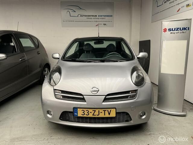 Grijs Gebruikt 2008 Nissan Micra Hatchback | € 3.500 (Eerlijke prijs) - Afbeelding 1/4