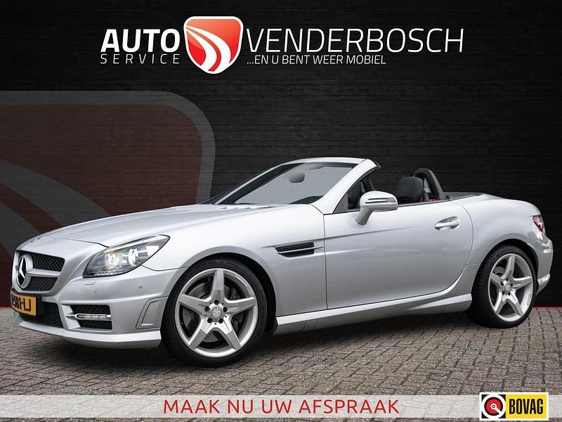 Grijs Gebruikt 2013 Mercedes SLK200 Cabriolet | € 20.985 (Eerlijke prijs) - Afbeelding 1/4
