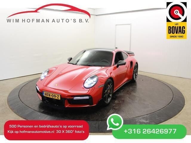 Rood Gebruikt 2022 Porsche 911 Turbo S Sport Coupé | € 267.500 (Super prijs) - Afbeelding 1/4