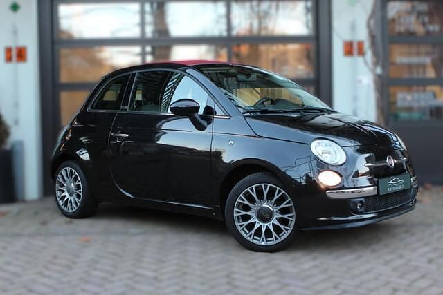 Occasion Fiat 500 Lounge 69 PK (50 kW) 2010 Zwart Cabriolet