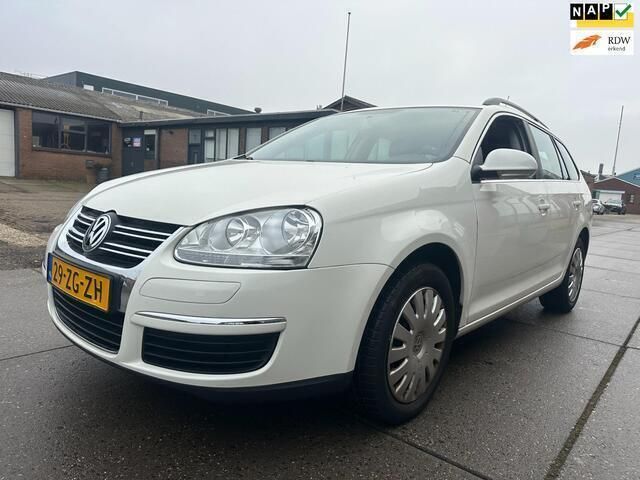 Wit Gebruikt 2008 VW Golf VI Stationwagen | € 4.950 (Goede deal) - Afbeelding 1/4