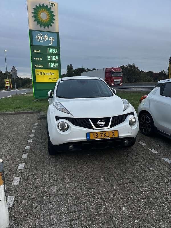 Occasion Nissan Juke Tekna 117 PK (86 kW) 2011 Wit SUV