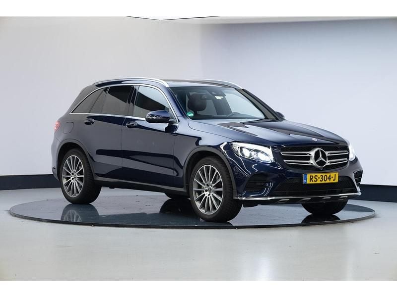 Blauw Gebruikt 2018 Mercedes GLC250 Premium Plus SUV | € 29.950 (Goede deal) - Afbeelding 1/4