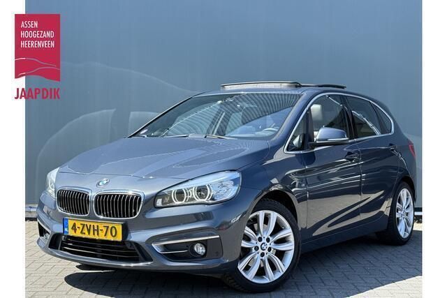 Grijs Gebruikt 2015 BMW 218 Luxury Line Stationwagen | € 10.899 (Iets duurder) - Afbeelding 1/3