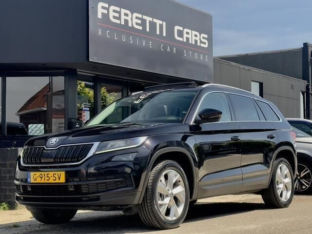 Zwart Gebruikt 2019 Skoda Kodiaq Business Line SUV | € 26.900 (Iets duurder) - Afbeelding 1/4