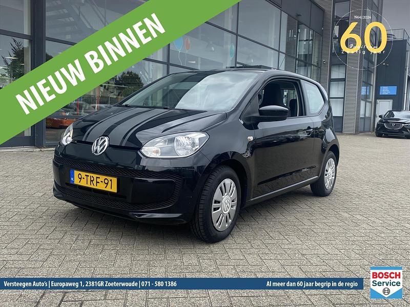 Zwart Gebruikt 2012 VW up! move up! Hatchback | € 5.950 (Eerlijke prijs) - Afbeelding 1/4