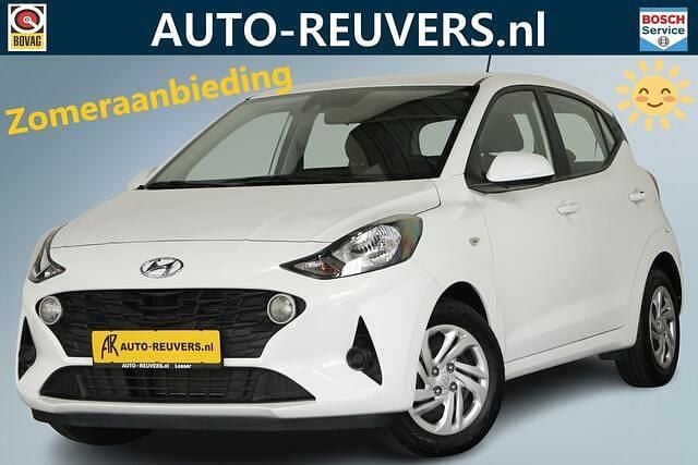 Wit Gebruikt 2021 Hyundai i10 Comfort Hatchback | € 13.400 (Eerlijke prijs) - Afbeelding 1/4
