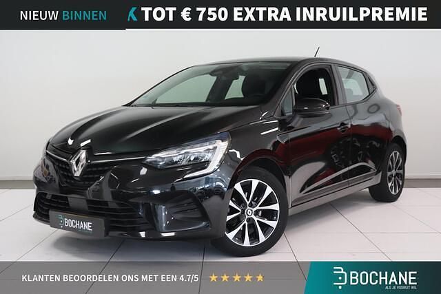 Zwart Gebruikt 2022 Renault Clio V Equilibre Hatchback | € 13.240 (Eerlijke prijs) - Afbeelding 1/4
