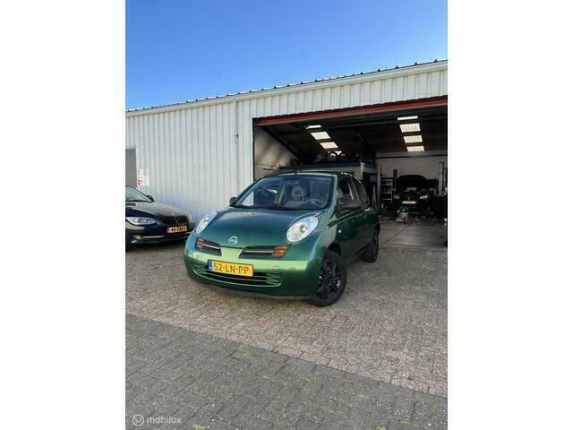 Groen Gebruikt 2003 Nissan Micra Visia Hatchback | € 1.999 (Eerlijke prijs) - Afbeelding 1/4