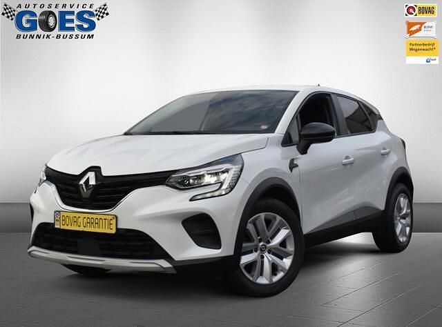 Wit (metallic) Gebruikt 2021 Renault Captur SUV | € 19.950 (Goede deal) - Afbeelding 1/4