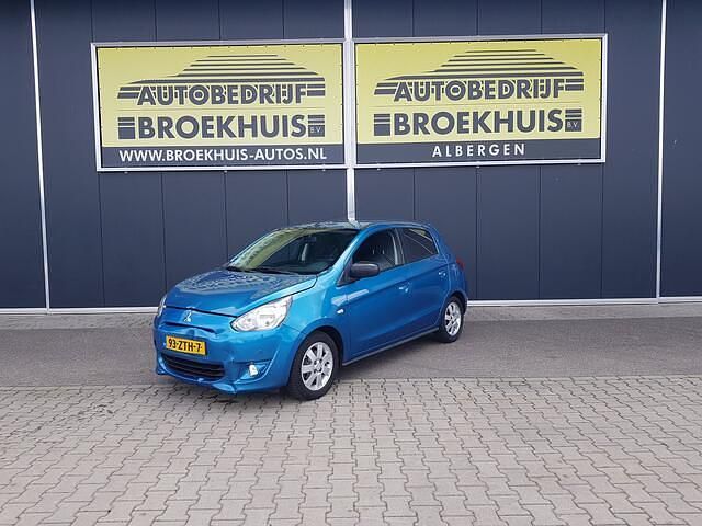 Blauw (metallic) Gebruikt 2013 Mitsubishi Space Star Intense Hatchback | € 1.900 (Super prijs) - Afbeelding 1/4