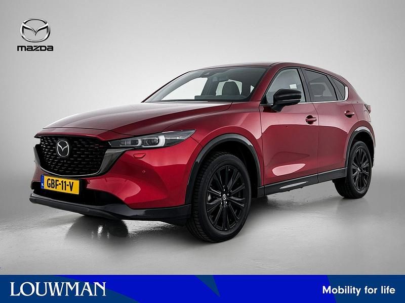 Rood parelmoer Gebruikt 2024 Mazda CX-5 Sportive SUV | € 40.745 (Eerlijke prijs) - Afbeelding 1/4