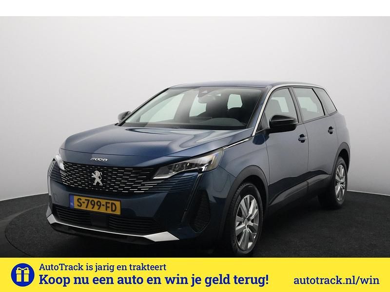 Blauw Gebruikt 2023 Peugeot 5008 Business-Line MPV | € 27.750 (Goede deal) - Afbeelding 1/4