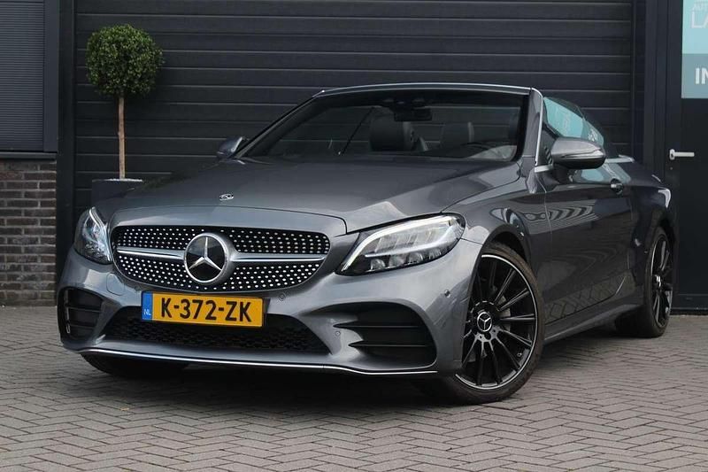 Occasion Mercedes C200 AMG line 184 PK (135 kW) 2019 Grijs Cabriolet