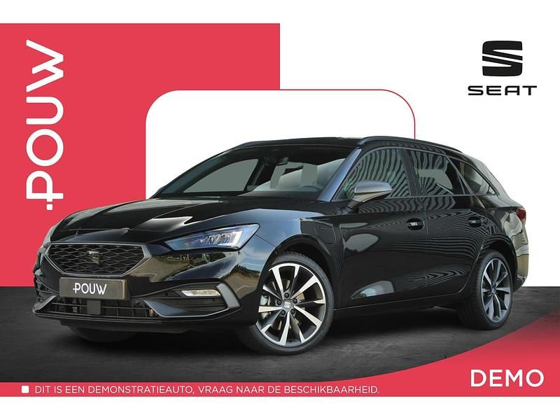 Zwart Occasion 2025 Seat Leon ST FR Stationwagen | € 35.900 (Eerlijke prijs) - Afbeelding 1/4