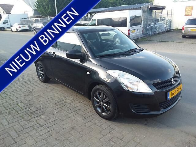 Zwart Occasion 2011 Suzuki Swift Comfort Hatchback | € 4.350 (Eerlijke prijs) - Afbeelding 1/4