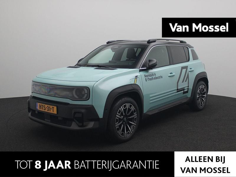 Twotone vert hautsdefrance / noir etoilé Gebruikt 2025 Renault 4 E-Tech Iconic SUV | € 38.940 - Afbeelding 1/4
