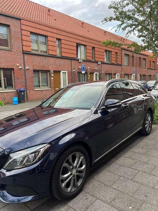 Occasion Mercedes C220 Prestige 170 PK (125 kW) 2015 Blauw Stationwagen