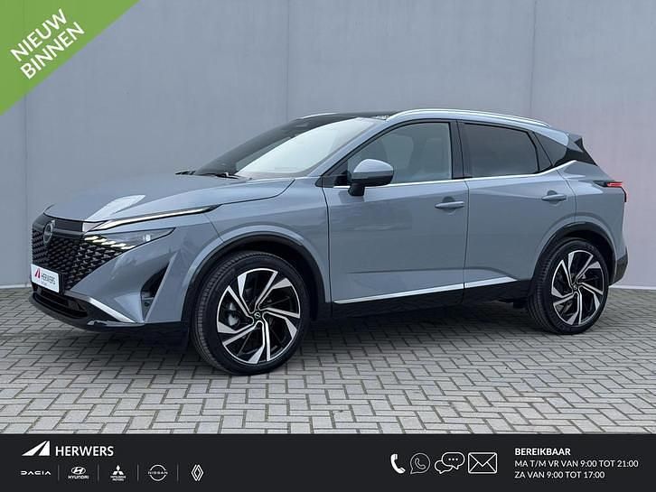 Grijs Occasion 2025 Nissan Qashqai Tekna+ SUV | € 37.885 (Eerlijke prijs) - Afbeelding 1/4