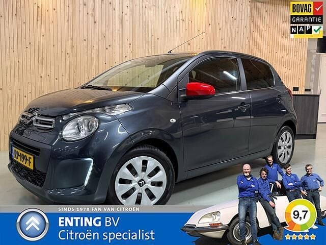 Grijs Gebruikt 2018 Citroën C1 Feel Hatchback | € 7.940 (Eerlijke prijs) - Afbeelding 1/4