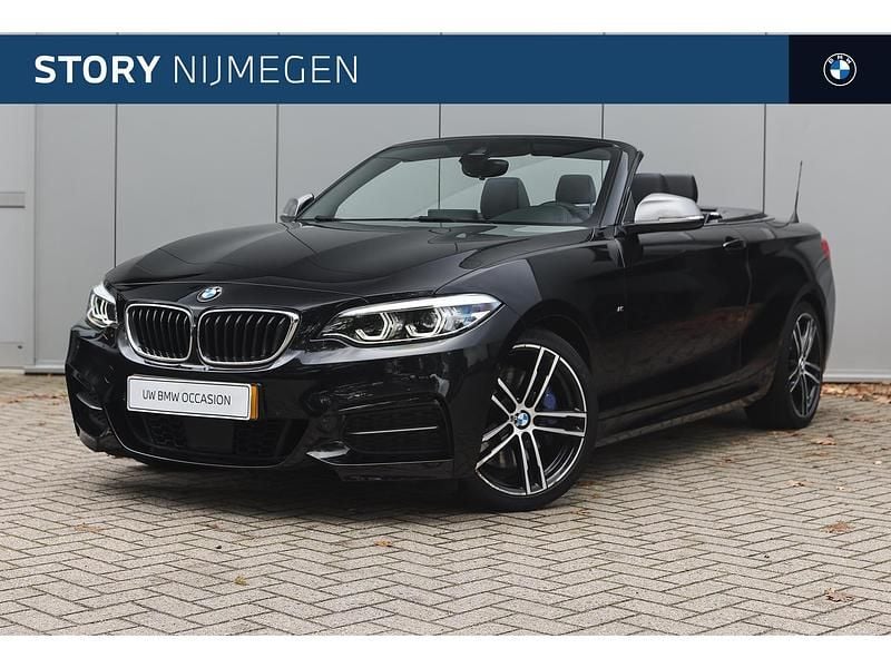 Zwart Gebruikt 2019 BMW M240 Executive Cabriolet | € 42.450 (Eerlijke prijs) - Afbeelding 1/4