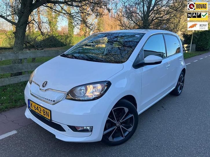 Wit Gebruikt 2020 Skoda Citigo-e IV Style Hatchback | € 9.995 (Eerlijke prijs) - Afbeelding 1/4