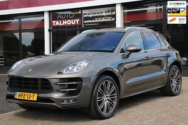Grijs, metallic lak Gebruikt 2015 Porsche Macan Turbo SUV | € 32.950 (Super prijs) - Afbeelding 1/4