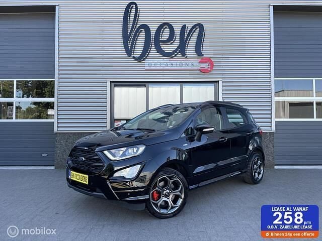 Zwart Gebruikt 2019 Ford Ecosport ST-Line SUV | € 14.950 (Eerlijke prijs) - Afbeelding 1/4