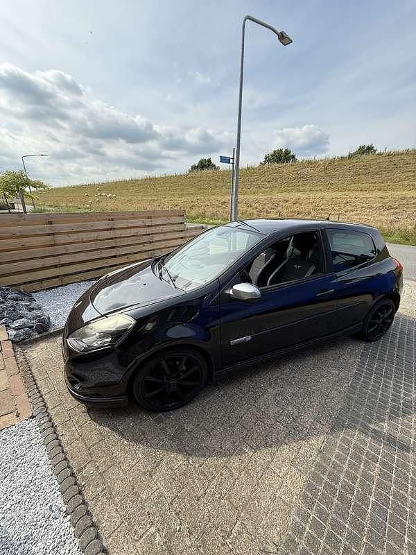 Zwart Gebruikt 2009 Renault Clio II Hatchback | € 2.199 (Super prijs) - Afbeelding 1/4