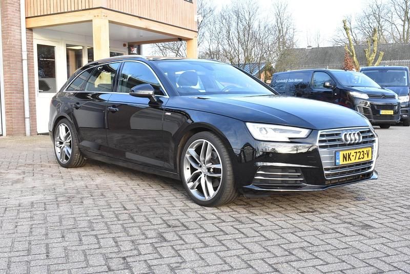 Occasion Audi A4 Sport 191 PK (140 kW) 2017 Zwart Stationwagen