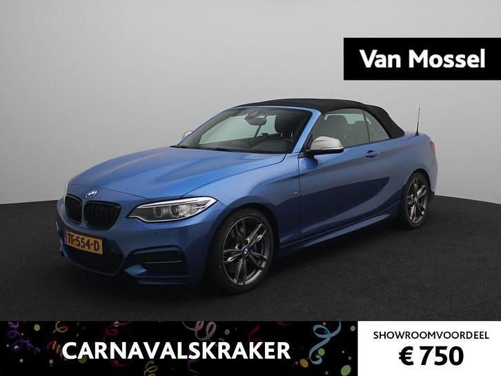 Occasion BMW M240 Executive 341 PK (250 kW) 2017 Blauw Cabriolet