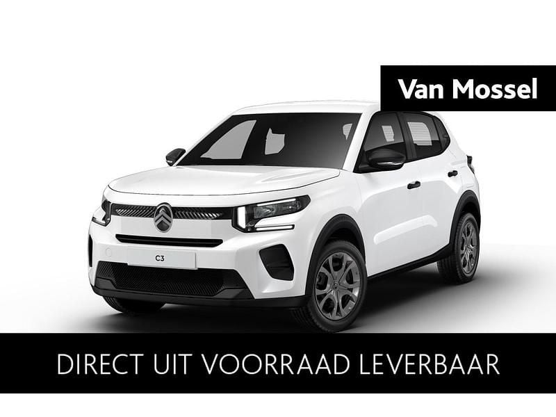 Wit Nieuw 2025 Citroën C3 Hatchback | € 23.060 (Goede deal) - Afbeelding 1/4