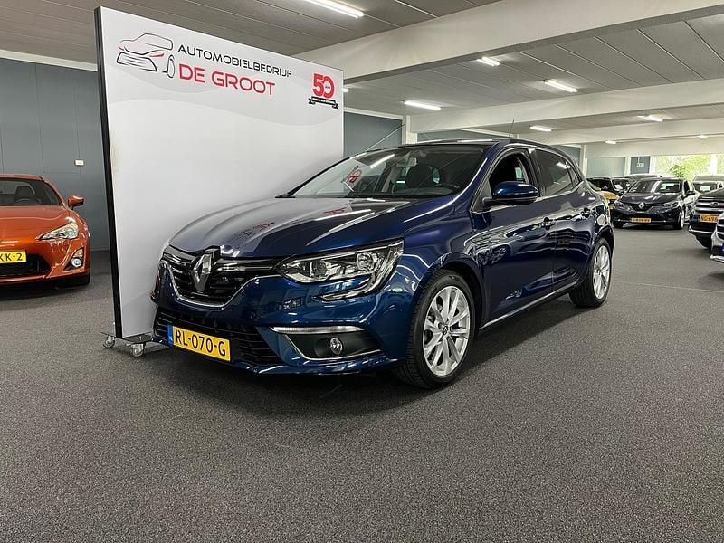 Blauw Gebruikt 2017 Renault Mégane IV Zen Hatchback | € 11.500 (Eerlijke prijs) - Afbeelding 1/4