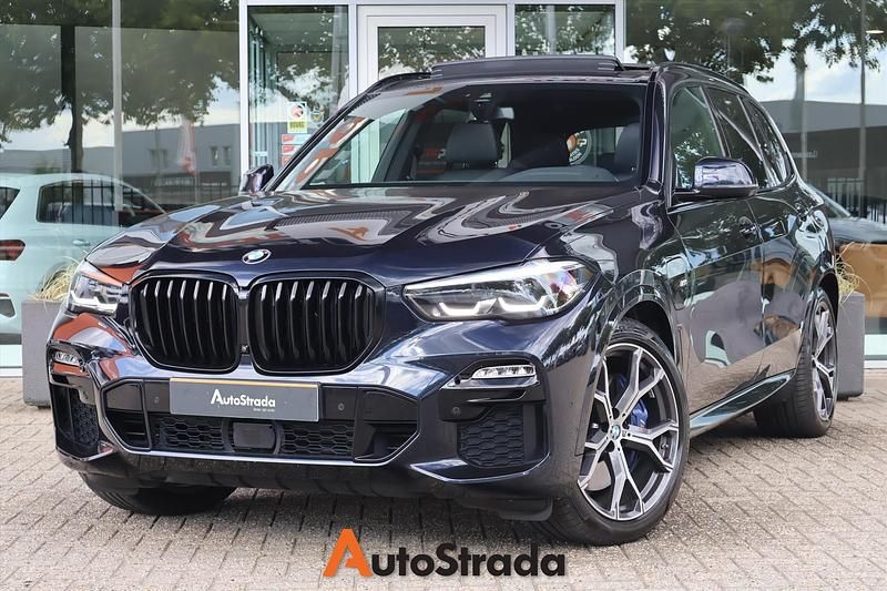 Zwart Gebruikt 2020 BMW X5 M Sport SUV | € 49.900 (Super prijs) - Afbeelding 1/4
