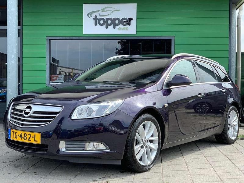 Blauw Gebruikt 2012 Opel Insignia Cosmo Stationwagen | € 5.995 (Eerlijke prijs) - Afbeelding 1/4