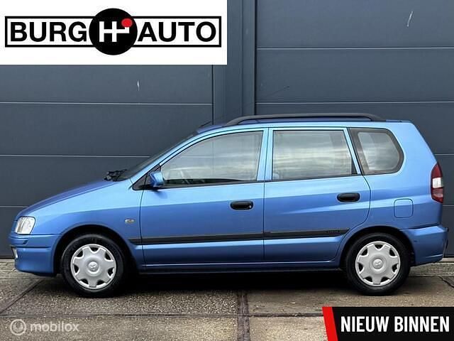 Blauw (metallic) Gebruikt 2002 Mitsubishi Space Star MPV | € 1.700 (Eerlijke prijs) - Afbeelding 1/4