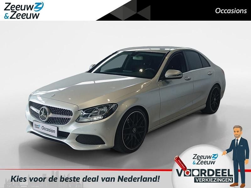 Grijs Gebruikt 2015 Mercedes C180 Ambition Sedan | € 17.495 (Goede deal) - Afbeelding 1/4