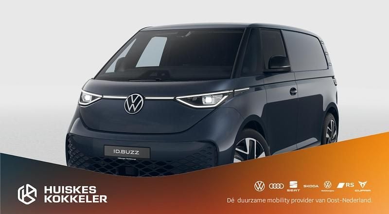Blauw Nieuw 2025 VW ID. Buzz Edition Van | € 44.945 (Super prijs) - Afbeelding 1/4