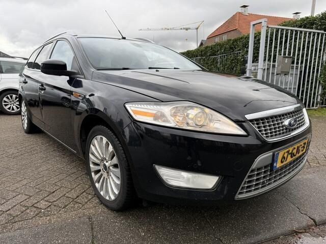 Zwart Gebruikt 2008 Ford Mondeo Titanium Stationwagen | € 1.999 - Afbeelding 1/4