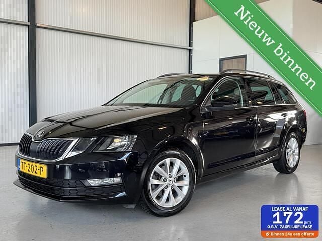 Zwart Gebruikt 2018 Skoda Octavia Business Line Stationwagen | € 12.650 (Goede deal) - Afbeelding 1/4