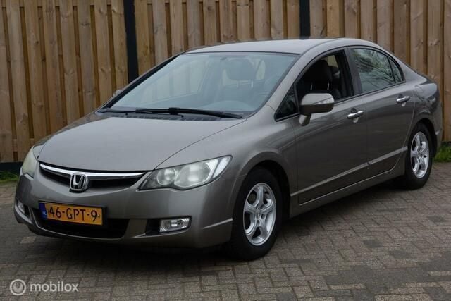 Grijs Gebruikt 2008 Honda Civic Hybrid Sedan | € 3.495 (Duur) - Afbeelding 1/4