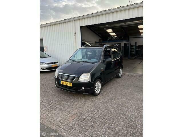 Occasion Suzuki Wagon R 76 PK (55 kW) 2002 Zwart MPV