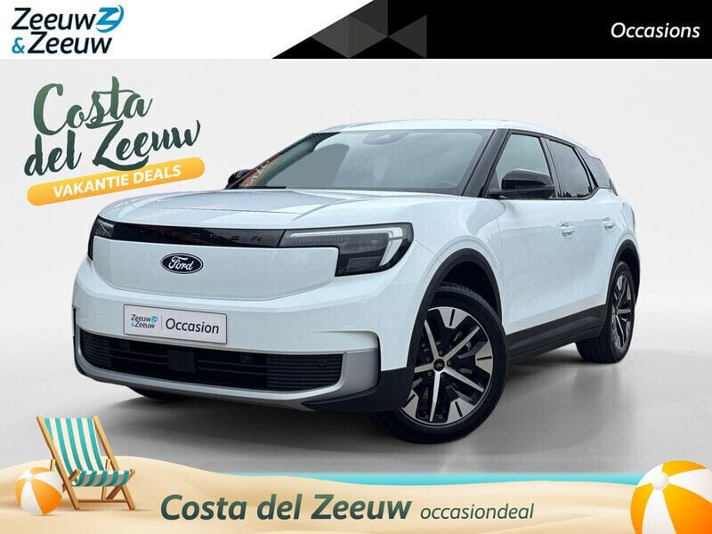 Frozen white Nieuw 2025 Ford Explorer Extended Range SUV | € 40.740 (Eerlijke prijs) - Afbeelding 1/4
