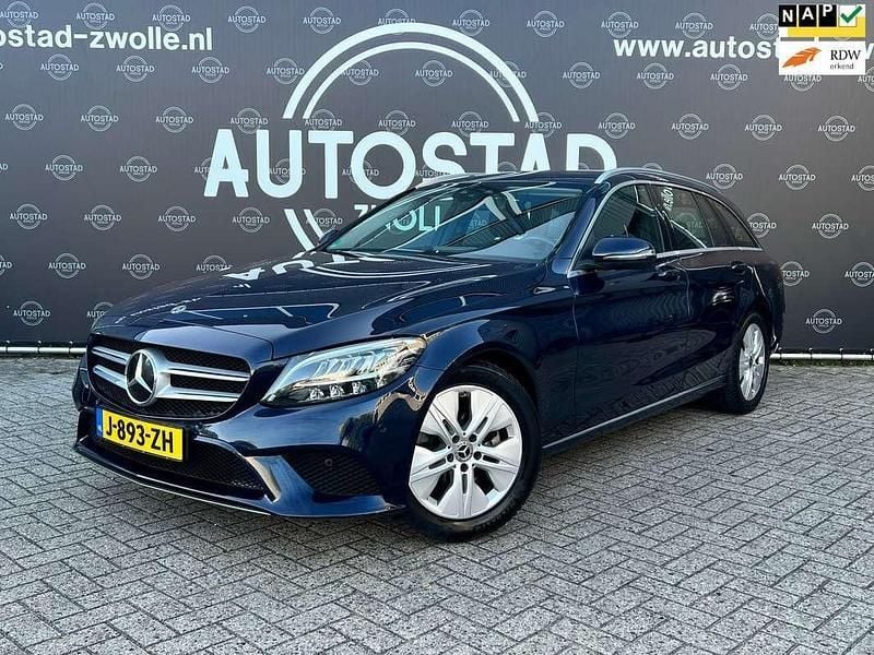 Blauw Gebruikt 2020 Mercedes C200 Avantgarde Stationwagen | € 19.950 (Super prijs) - Afbeelding 1/4