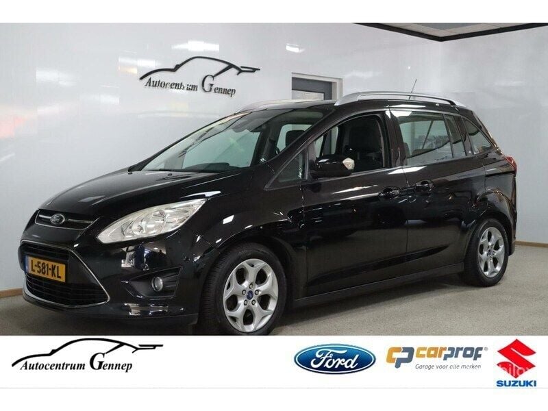 Zwart Gebruikt 2011 Ford Grand C-Max Trend MPV | € 7.900 (Eerlijke prijs) - Afbeelding 1/3