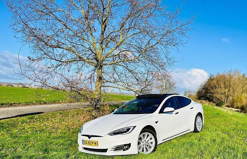 Occasion Tesla Model S 244 kW (333 PK) 2018 Wit Hatchback