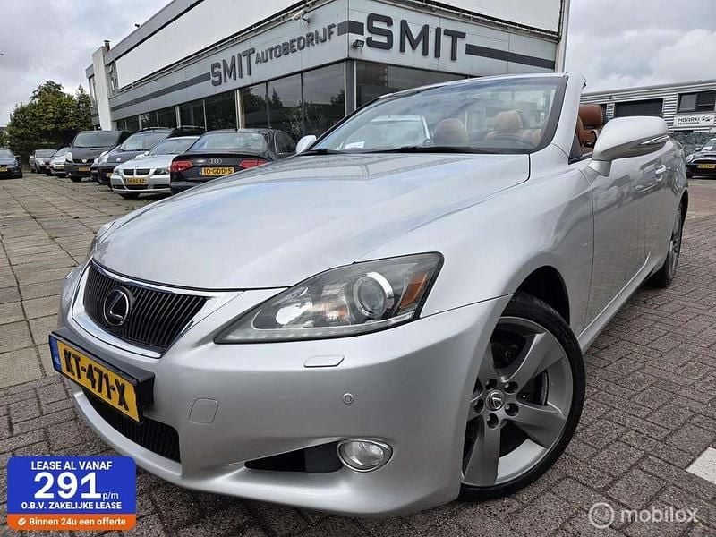 Grijs, metallic lak Gebruikt 2012 Lexus IS250 Executive Line Cabriolet | € 17.950 (Iets duurder) - Afbeelding 1/4