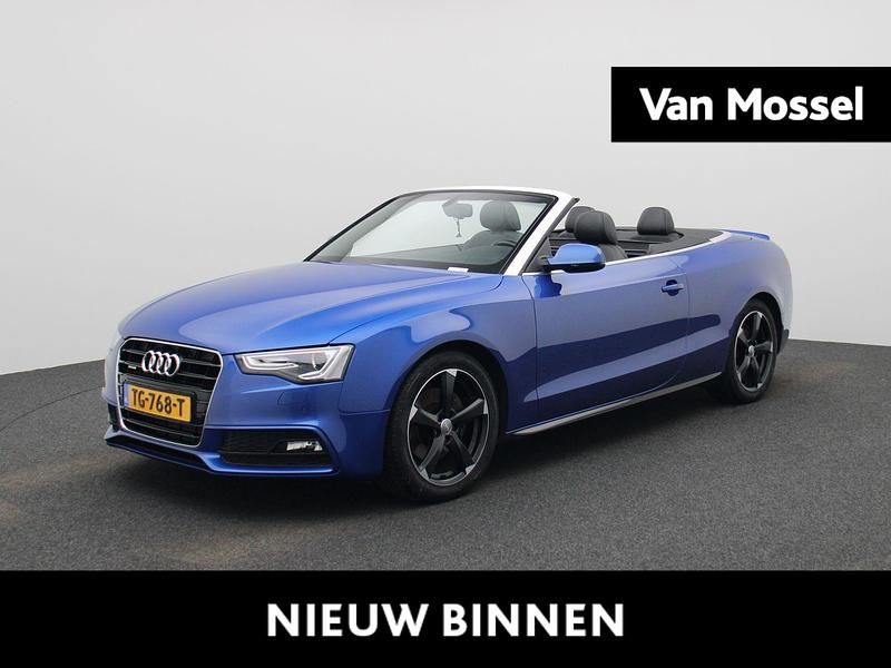 Blauw Gebruikt 2016 Audi A5 Cabriolet Sport Cabriolet | € 28.900 (Duur) - Afbeelding 1/4