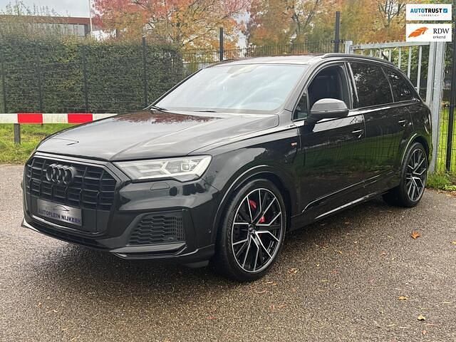 Zwart Gebruikt 2020 Audi Q7 Proline SUV | € 64.900 - Afbeelding 1/4