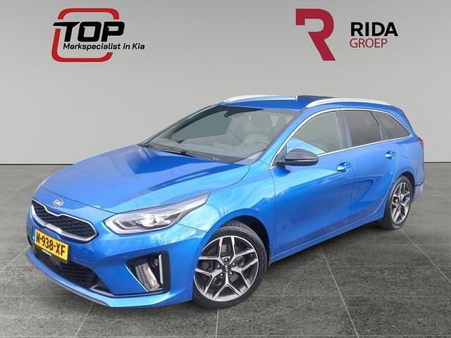 Blauw (metallic) Gebruikt 2022 Kia Ceed Sportswagon GT-Line Stationwagen | € 16.945 (Duur) - Afbeelding 1/4